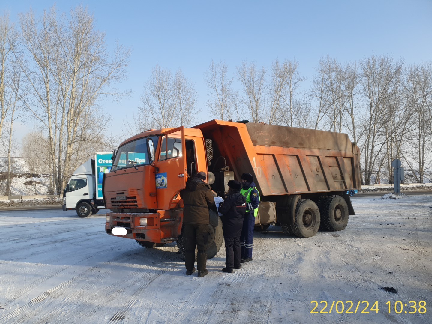 Совместный рейд ТОГАДН Красноярский с Госавтоинспекцией